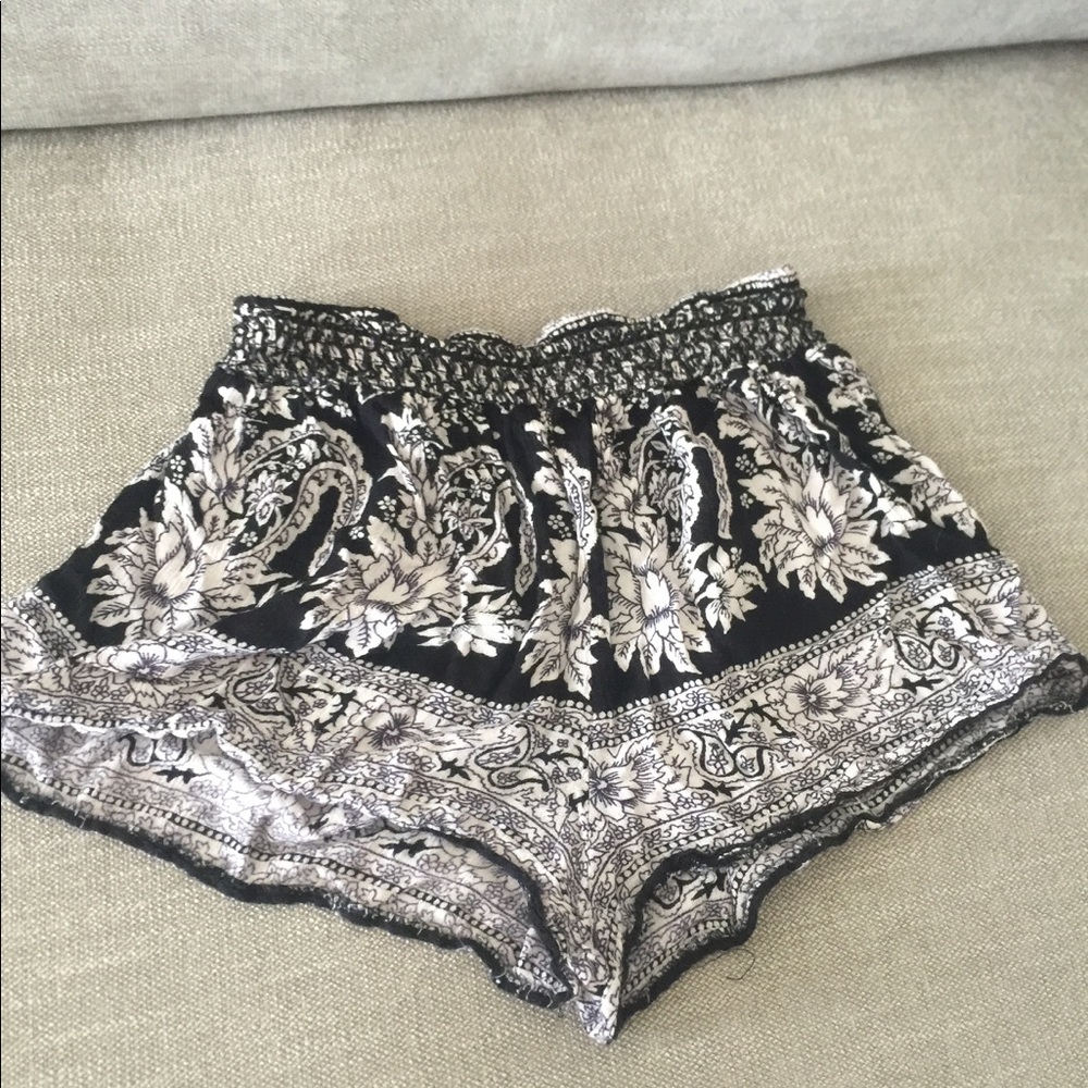 Black and white shorts- Dillard's